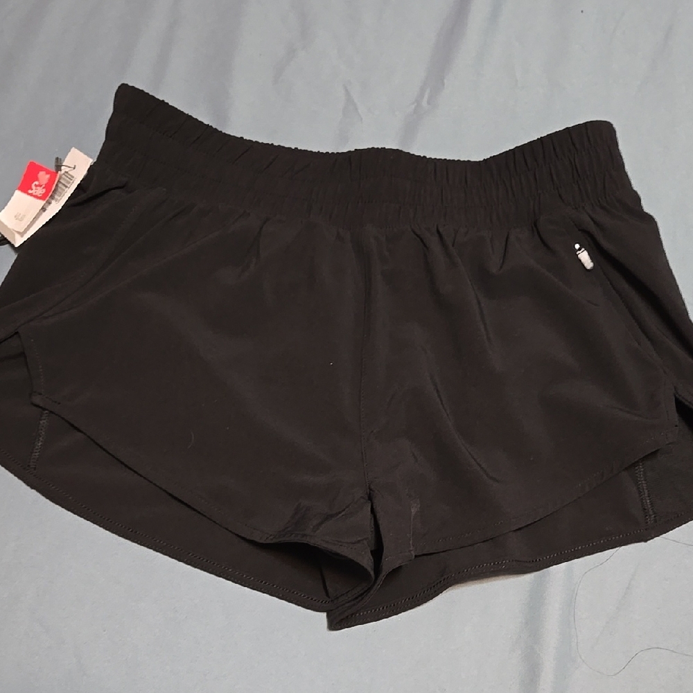 Women's Black TnA Athletic Shorts